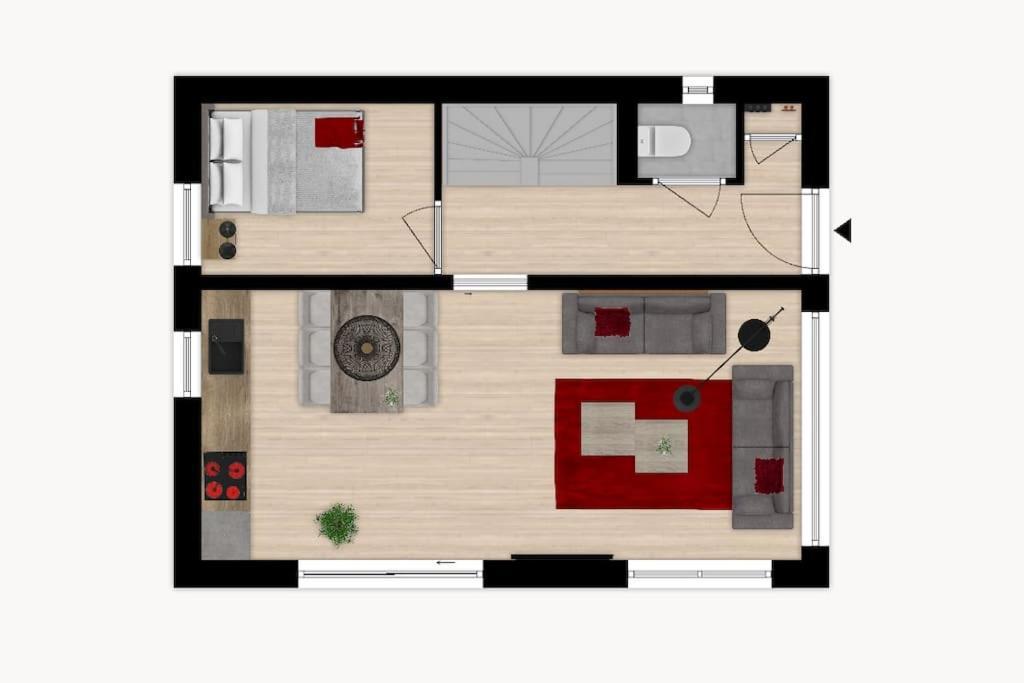 Vakantiewoning 1 Aan Zee, 400 Meter Van Het Strand Zoutelande Eksteriør billede
